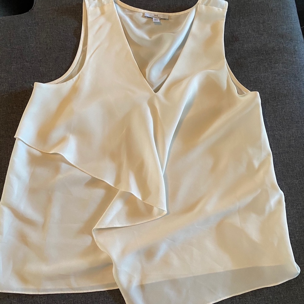 Asymmetric tank blouse